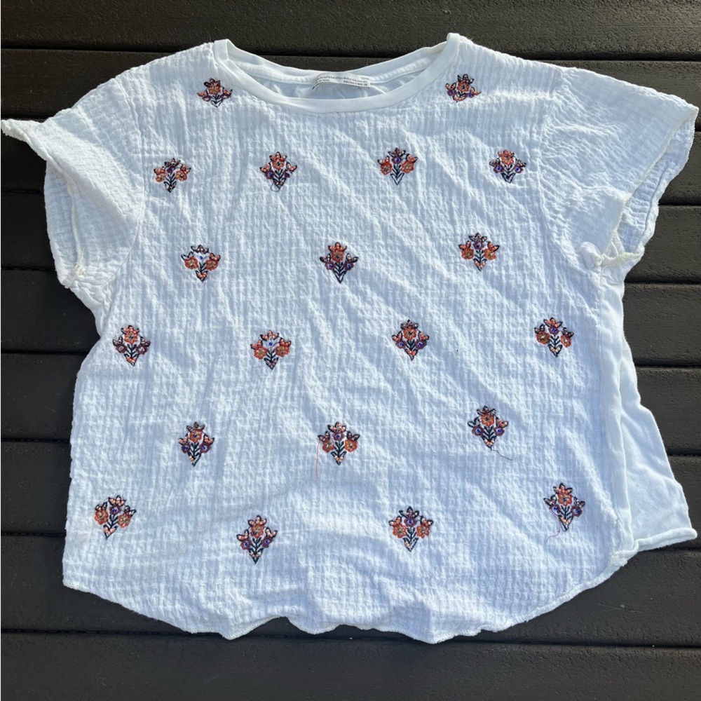 Zara Trafaluc Floral Top